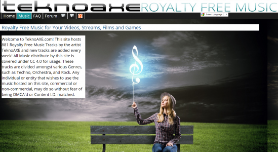 TeknoAXE Royalty Free Music